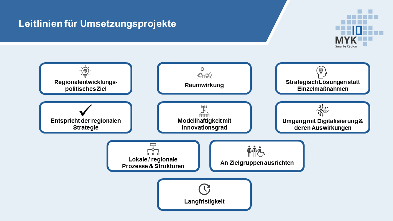 Leitlinien für Umsetzungsprojekte