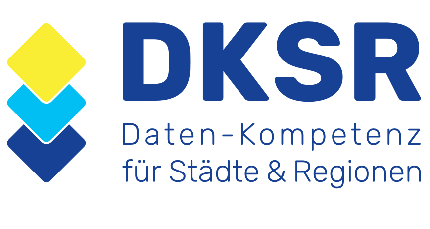 Logo DKSR. Daten-Kompetenz für Städte & Regionen